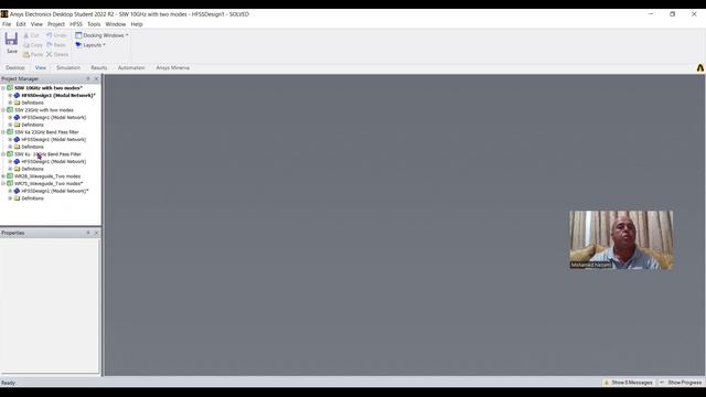 Design And 3D Modeling Of Substrate Integrated Wave Guide (SIW) Filters.