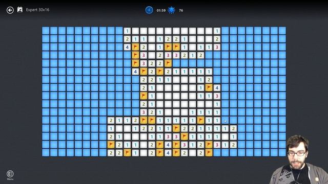 MineSweeper Playthrough # 36 - The New, Windows 8.1 BLUE! смотреть онлайн