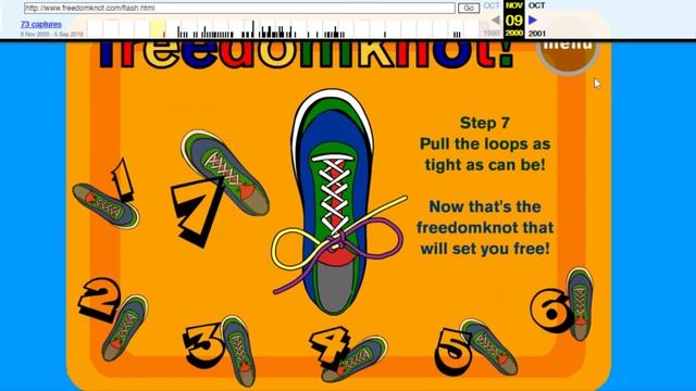 freedomknot / Macromedia Flash Site / 2000 смотреть онлайн