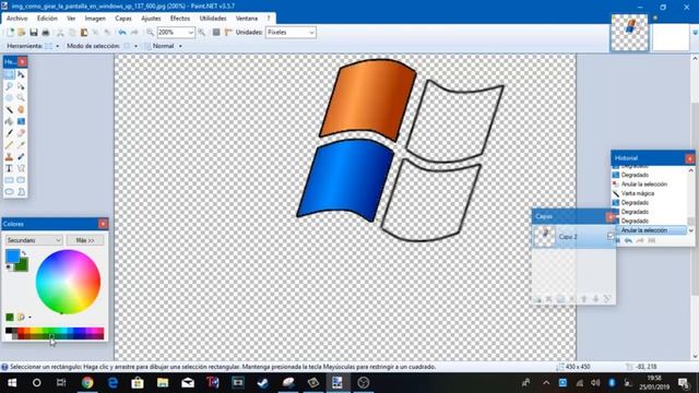 DIBUJANDO WINDOWS XP PAINT.NET смотреть онлайн