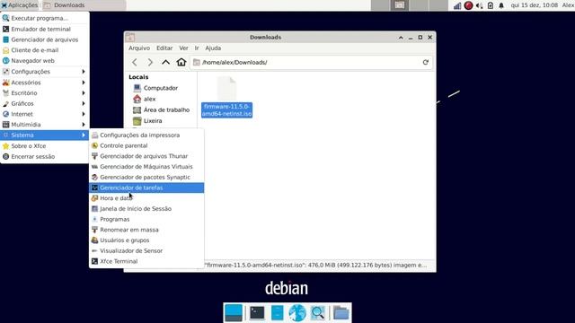 Como baixar e gravar em pendrive a iso non-free do Debian смотреть онлайн