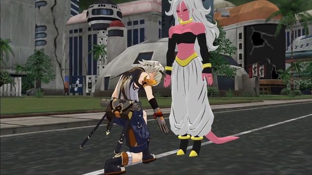 Android 21 and Dr Gero absorb Bennett смотреть онлайн