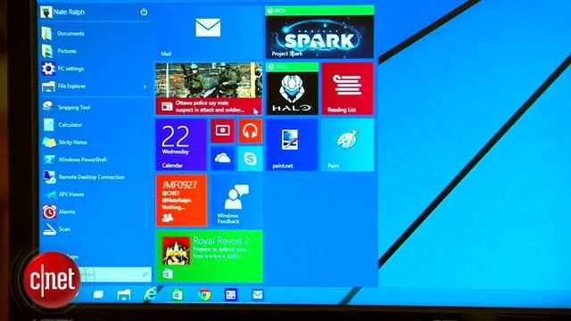 Take a look at the Windows 10 Start menu смотреть онлайн