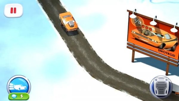 Disney Pixar Cars Fast as Lightning - Snotrod vs Guido