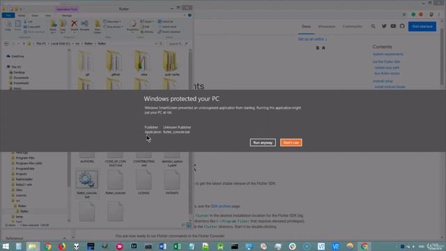Windows Setup Step 1 Install the Flutter SDK смотреть онлайн
