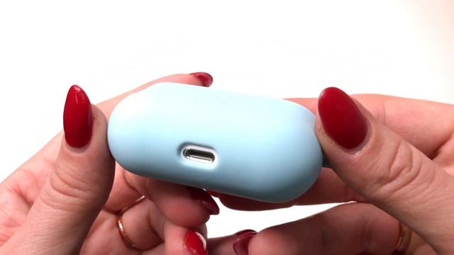 Чехол для Airpods Pro Gurdini Slim Hang Case (2) Sky Blue смотреть онлайн