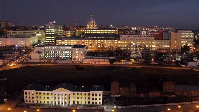 Evening in Izhevsk gyperlapse смотреть онлайн