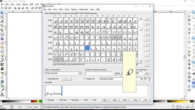 Samantha Font in Inkscape using BabelMap (Windows Users) - Inkscape Classroom смотреть онлайн