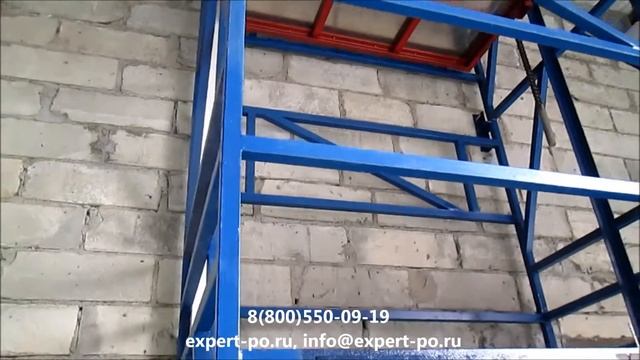 Грузовой подъемник ГП-250-МШ-5,2. Установлен в городе Великие Луки. Часть 1. смотреть онлайн