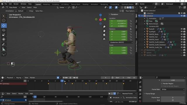58. Creating the run fwd to stand soft stop смотреть онлайн