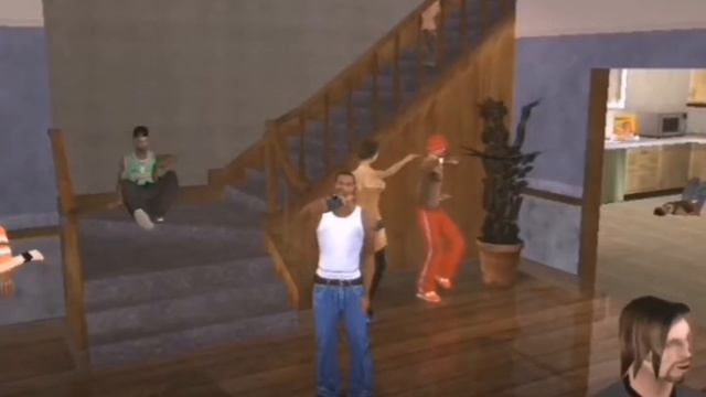 Mod de Fiesta en casa de CJ GTA San Andreas Android смотреть онлайн