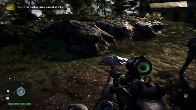 Honey Badger Hunting: Survival Mission Gameplay in Far Cry 4 смотреть онлайн