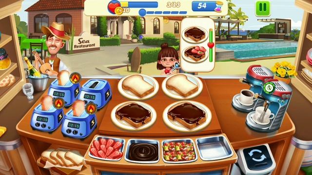 Cooking tasty - crazy restaurant chef madness (by italian play) - Android / iOS Gameplay смотреть онлайн