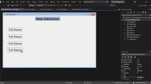 How To Make A Window Form In Visual Studio 2022
