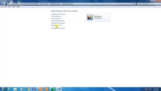 How to delete user account in windows 7 смотреть онлайн