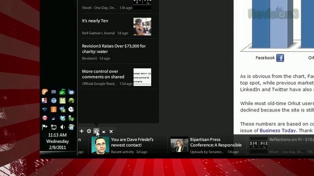 Scroll Any News Feeds Across Your Screen - Tekzilla Daily Tip смотреть онлайн