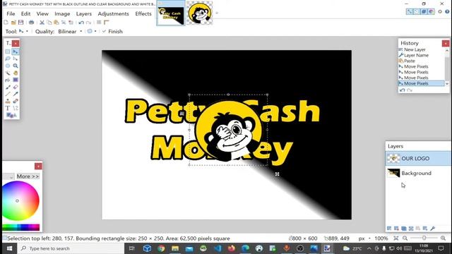 How to Add Watermark to an Image using Paint.NET App in Windows 10 - Photo Editing смотреть онлайн