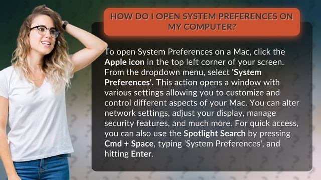 How do I open System Preferences on my computer? смотреть онлайн
