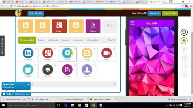 Simple And Easy Create ios ,android, pc ,blackberry Apps Online смотреть онлайн