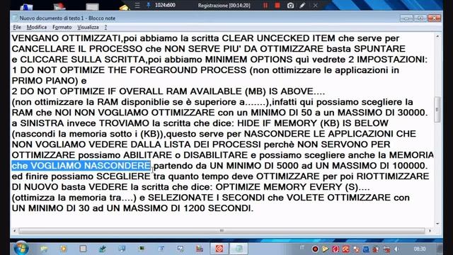 RECUPERARE RAM Con Un Semplice Programma Come ''Minimem 2.1.1'' смотреть онлайн