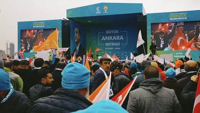 23 Mart 2024 Ak Parti Ankara Mitingi | Miting Alanında Kaç Kişi Vardı | смотреть онлайн