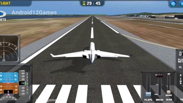 Free Flight Travel Around the Sea - Easy Flight - Flight Simulator - Android Gameplay смотреть онлайн