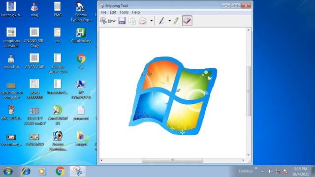 Computer में Snipping Tool का Use कैसे करें || Windows 7 | windows 10 | या फिर Windows 8 में। смотреть онлайн