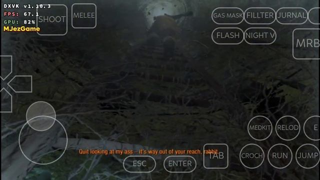 Winlator - Gameplay Metro: Last Light Redux - Emulator Windows Android смотреть онлайн