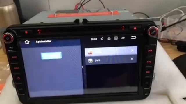 How to use the split screen mode on android auto stereo PX5 смотреть онлайн