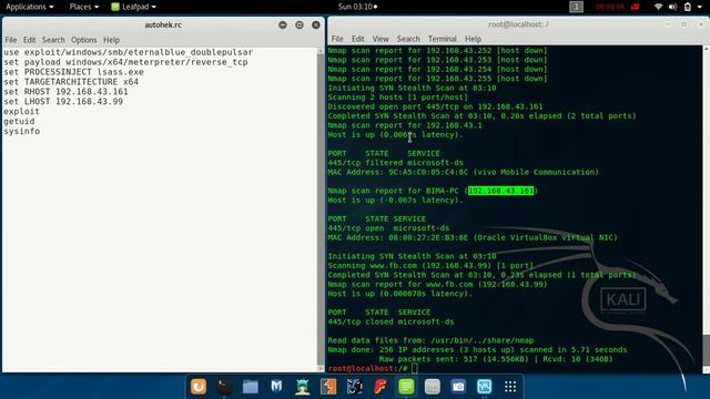 2. Writing Meterpreter Scripts for Metasploit Console Automation смотреть онлайн