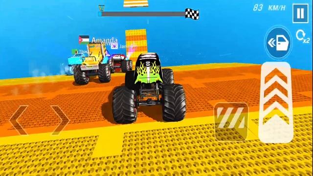 Impossible Monster Truck Stunts Racing 2024- Monster Truck Extreme Stunts Racing - Android Gameplay смотреть онлайн