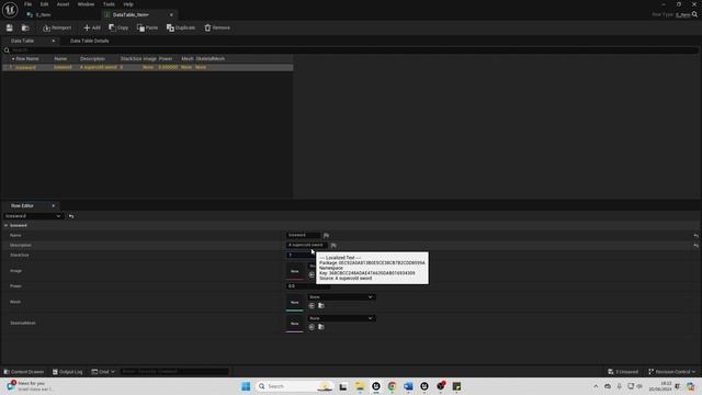 13. Creating A Data Table For Our Items смотреть онлайн