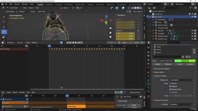 24. Creating the backwards walk cycles смотреть онлайн