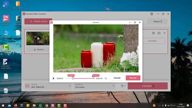 CONVERTIR VIDEOS A CUALQUIER FORMATO ¡GRATIS! para WINDOWS o MAC (Icecream Video Converter) смотреть онлайн