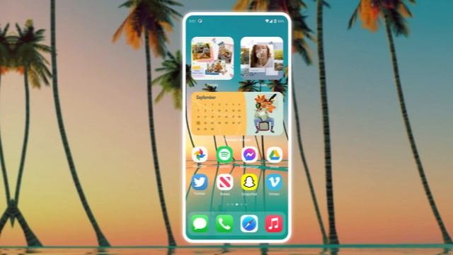 Color Widget - Photo Widget (Q-T12-16:9)