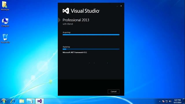 Step By Step Installation of Visual Studio 2013 смотреть онлайн