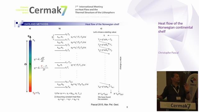 [Cermak7 Meeting 2022] - Christophe Pascal - Heat flow of the Norwegian continental shelf смотреть онлайн