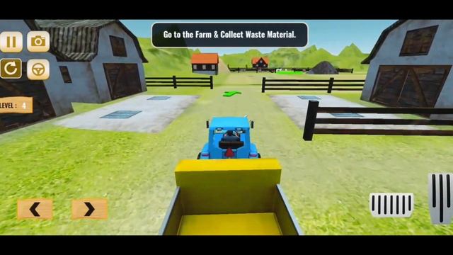 Real tractor driving simulator android gameplay | Shift the animals to second farm смотреть онлайн