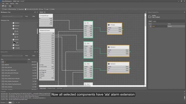 iSMA Tool 13 Multi slot edition and multi action on the Object Properties window смотреть онлайн