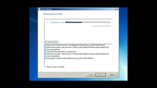 4.3 - Paragon Rescue Kit - Restore data смотреть онлайн