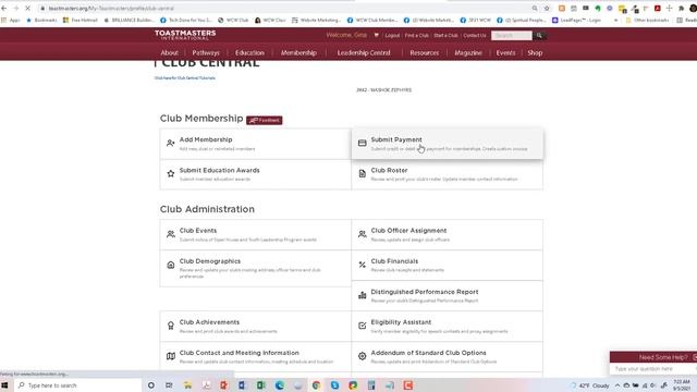 How to submit a dues payment on Toastmasters.org if you are an officer смотреть онлайн