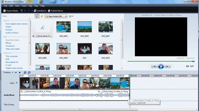 How to add audio into Windows Movie Maker смотреть онлайн