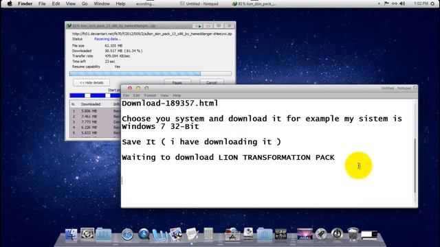 How To Transform Windows 7 Into Mac OS X Lion ( 2017 ) смотреть онлайн