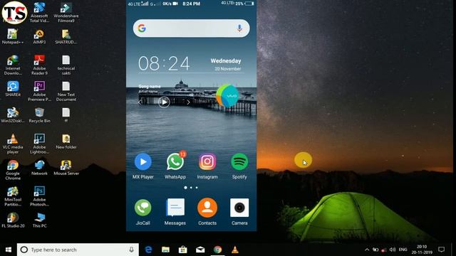 How to use wifi mouse mobile to pc | Android wireless mouse | technicalsakti | Remote Mouse смотреть онлайн