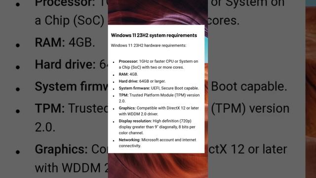 Windows 11 23H2 System Requirements | September 2023 | #windows11 #22h3 @swamycomputers 📌 смотреть онлайн