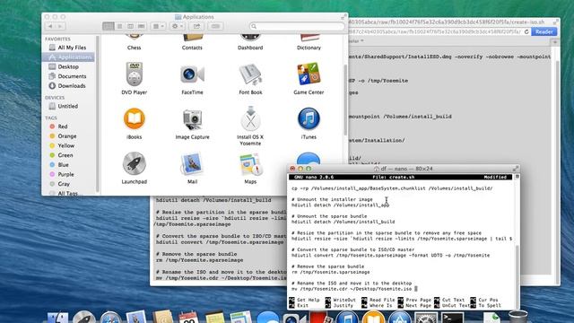 Create Yosemite ISO смотреть онлайн