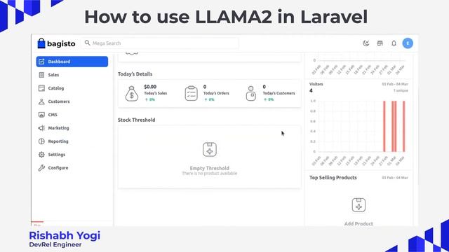 How to use LLAMA2 in Laravel | BagistoGenAI смотреть онлайн