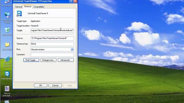 Uninstall TeamViewer 9.0.29947 in Windows XP смотреть онлайн
