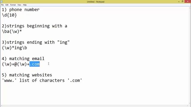 pattern matching regular expression in .net email validation part 5 смотреть онлайн