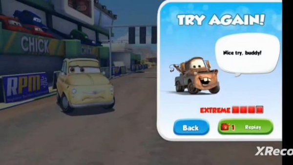 Cars Fast as Lightning Try Again!